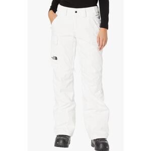 The North Face Womens Freedom Insulated Snow Pants XL TNF White Waterproof  NWT